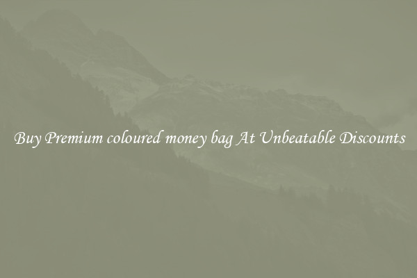 Buy Premium coloured money bag At Unbeatable Discounts