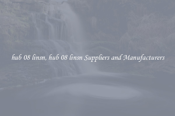 hub 08 linsn, hub 08 linsn Suppliers and Manufacturers