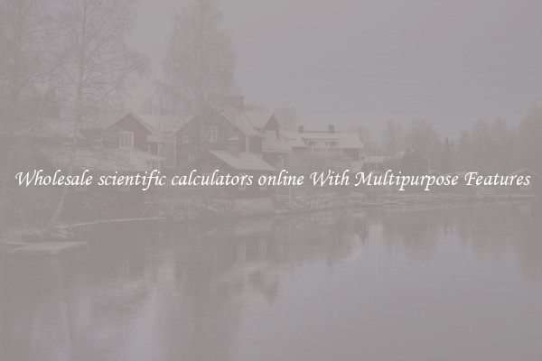 Wholesale scientific calculators online With Multipurpose Features