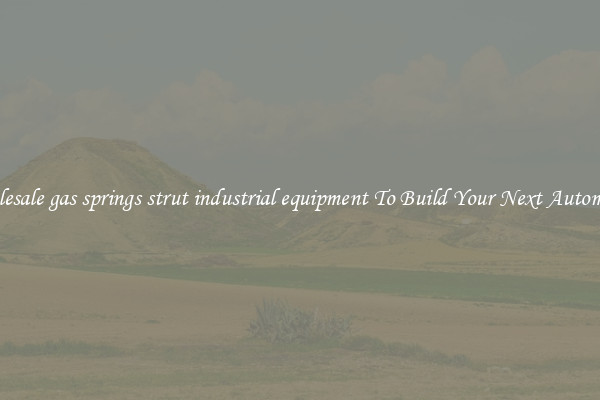 Wholesale gas springs strut industrial equipment To Build Your Next Automaton